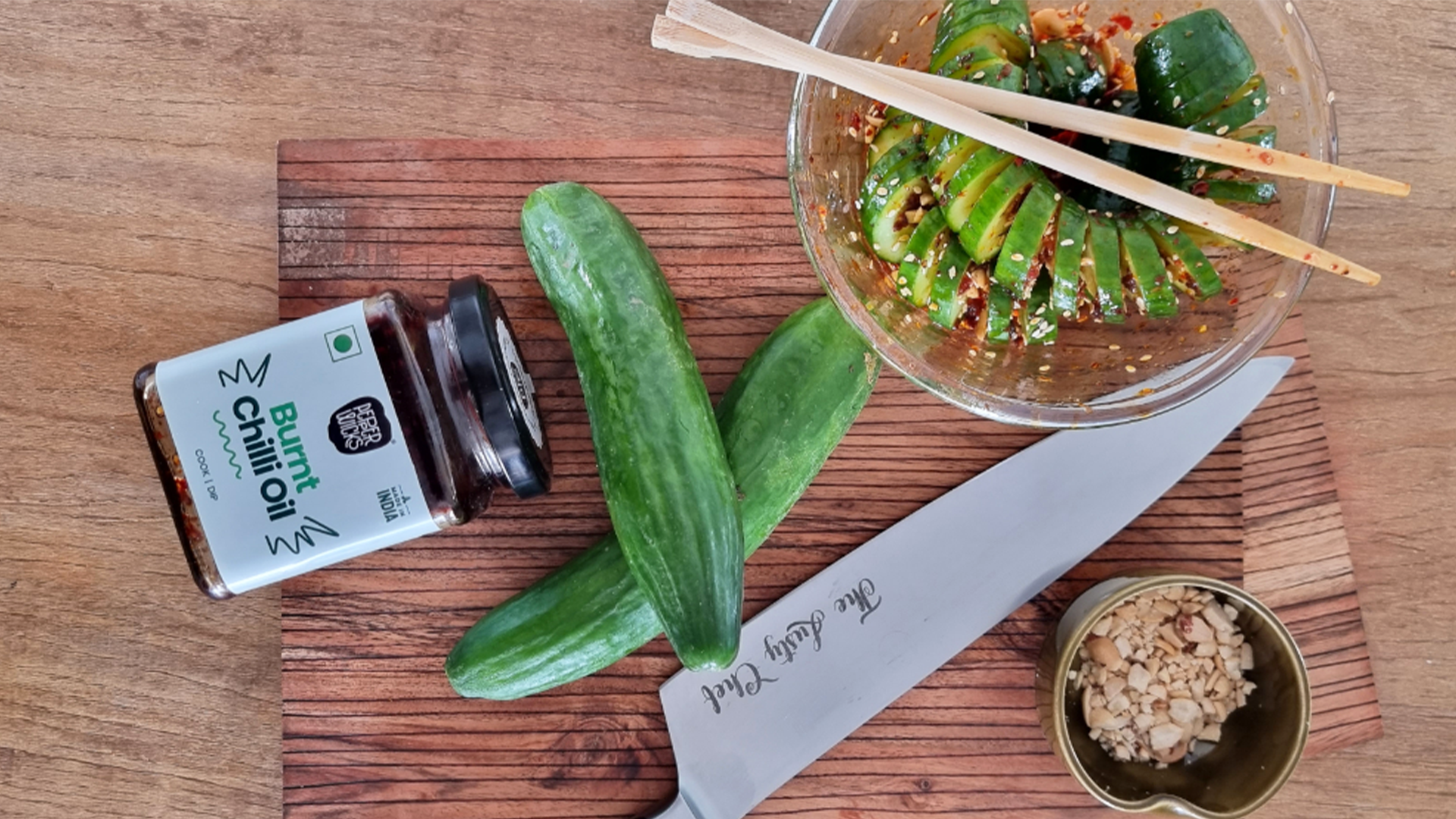 ASIAN STYLE COLD CUCUMBER SALAD