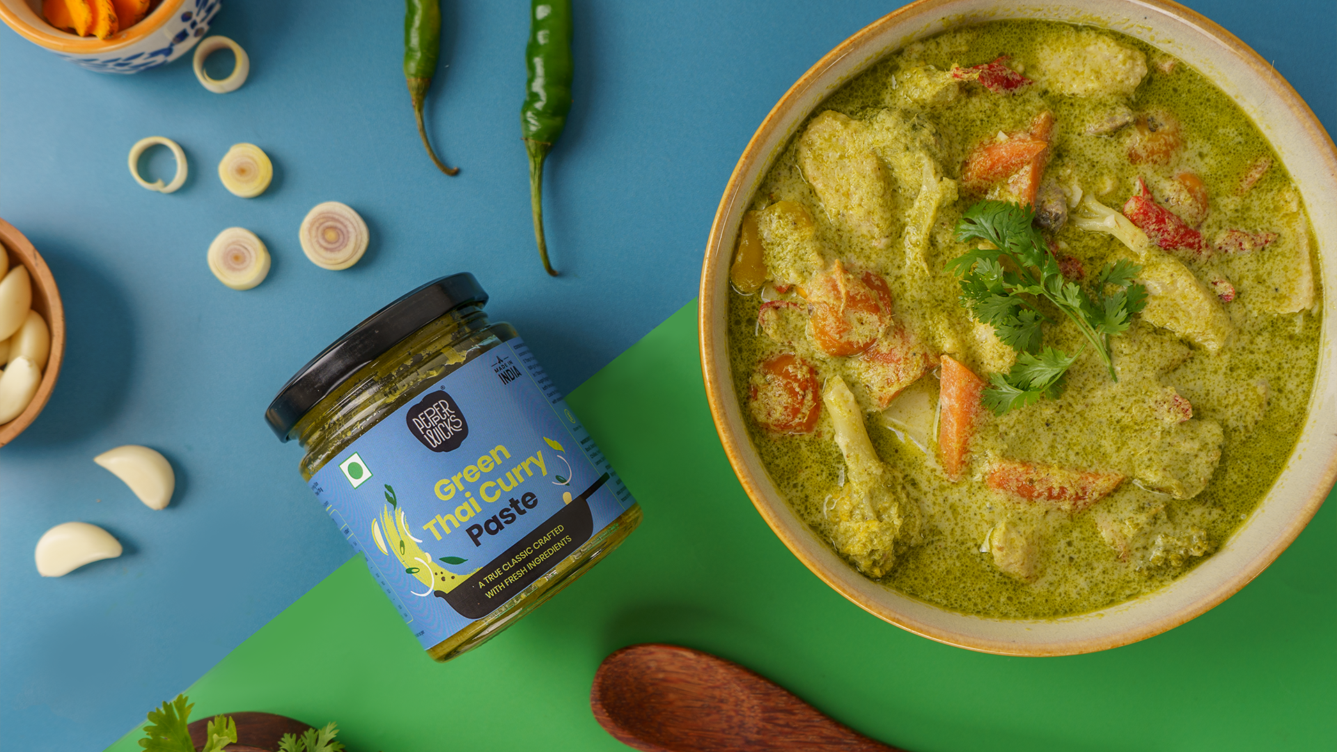 VEG GREEN THAI CURRY