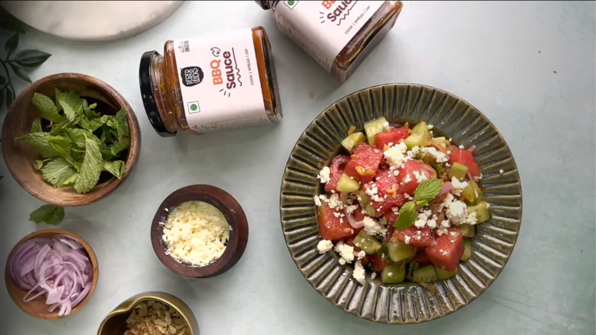 Watermelon Feta Salad