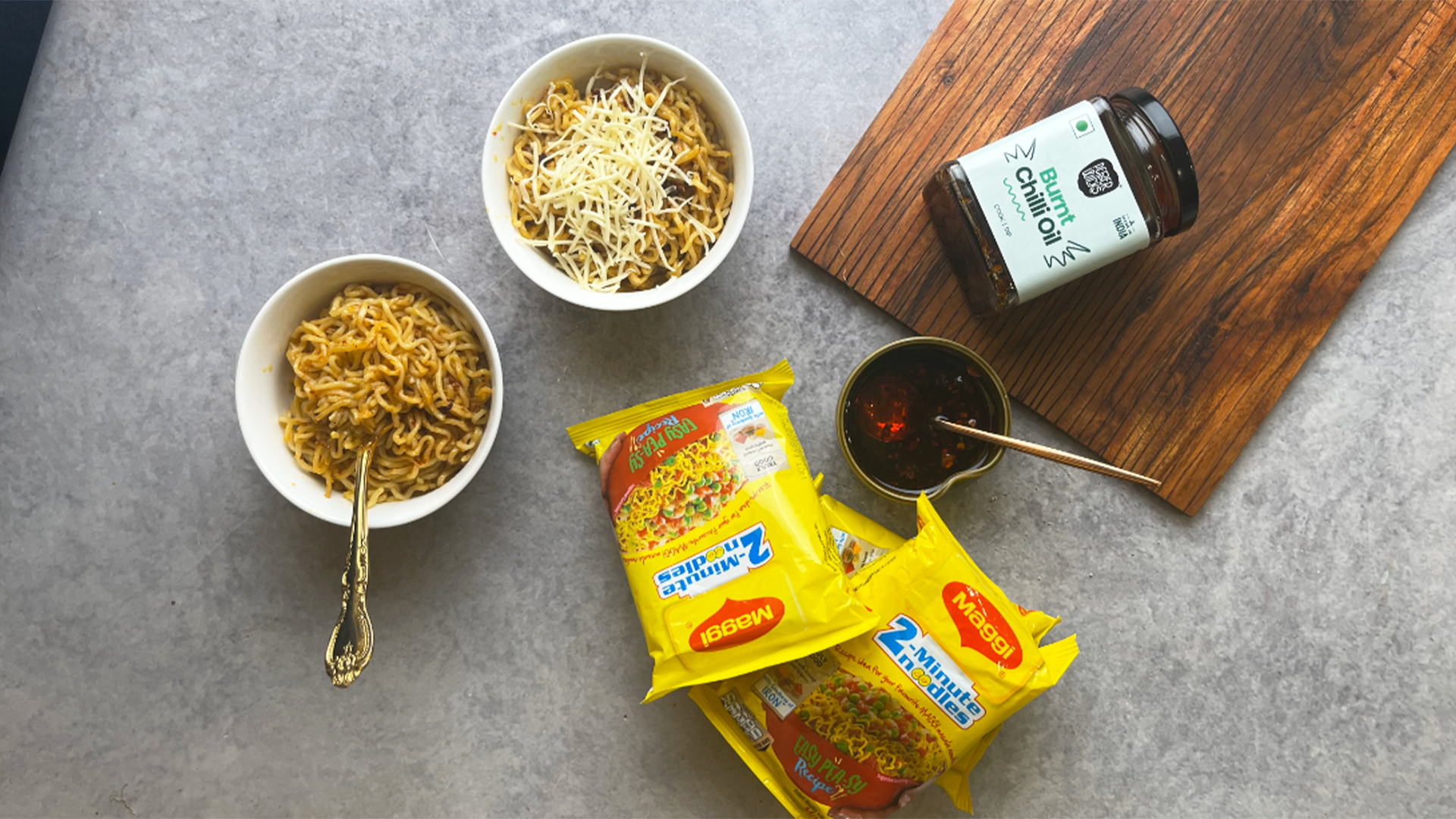 Chilli oil maggi